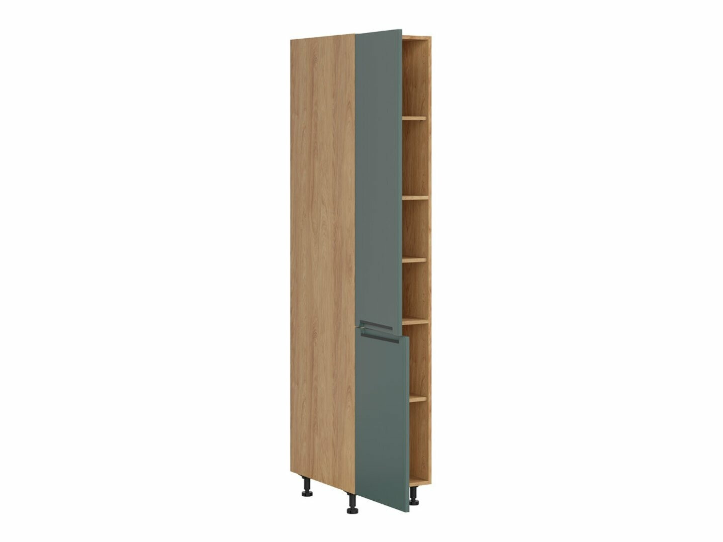 Modular cabinet with doors Riso Green 121