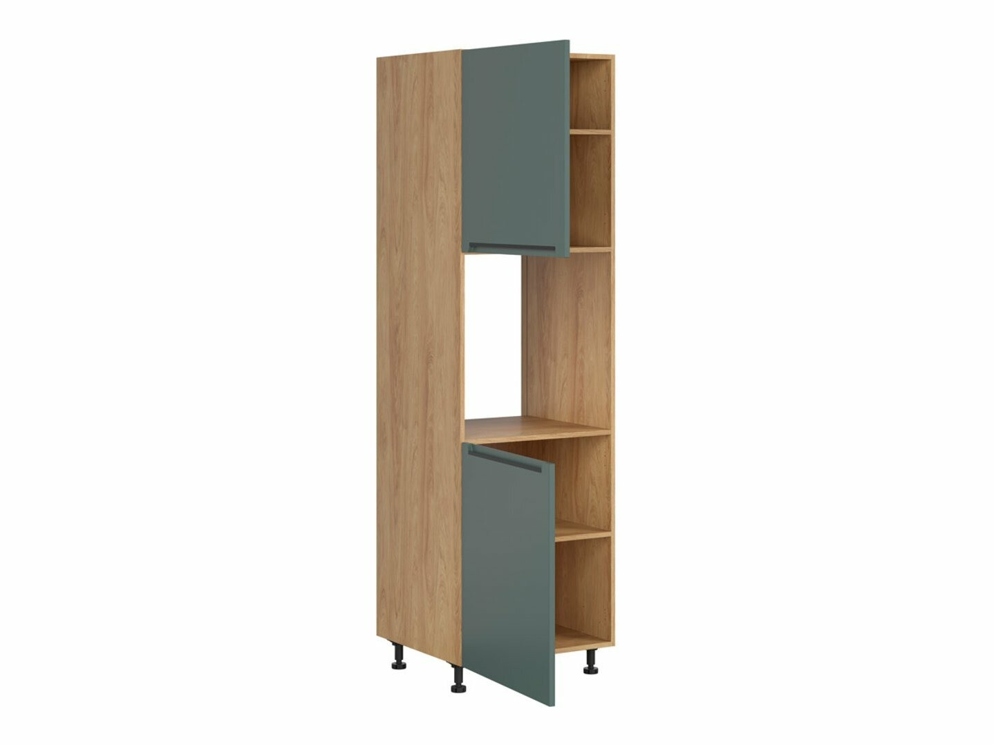 Modular cabinet for built-in appliances Riso Green 135