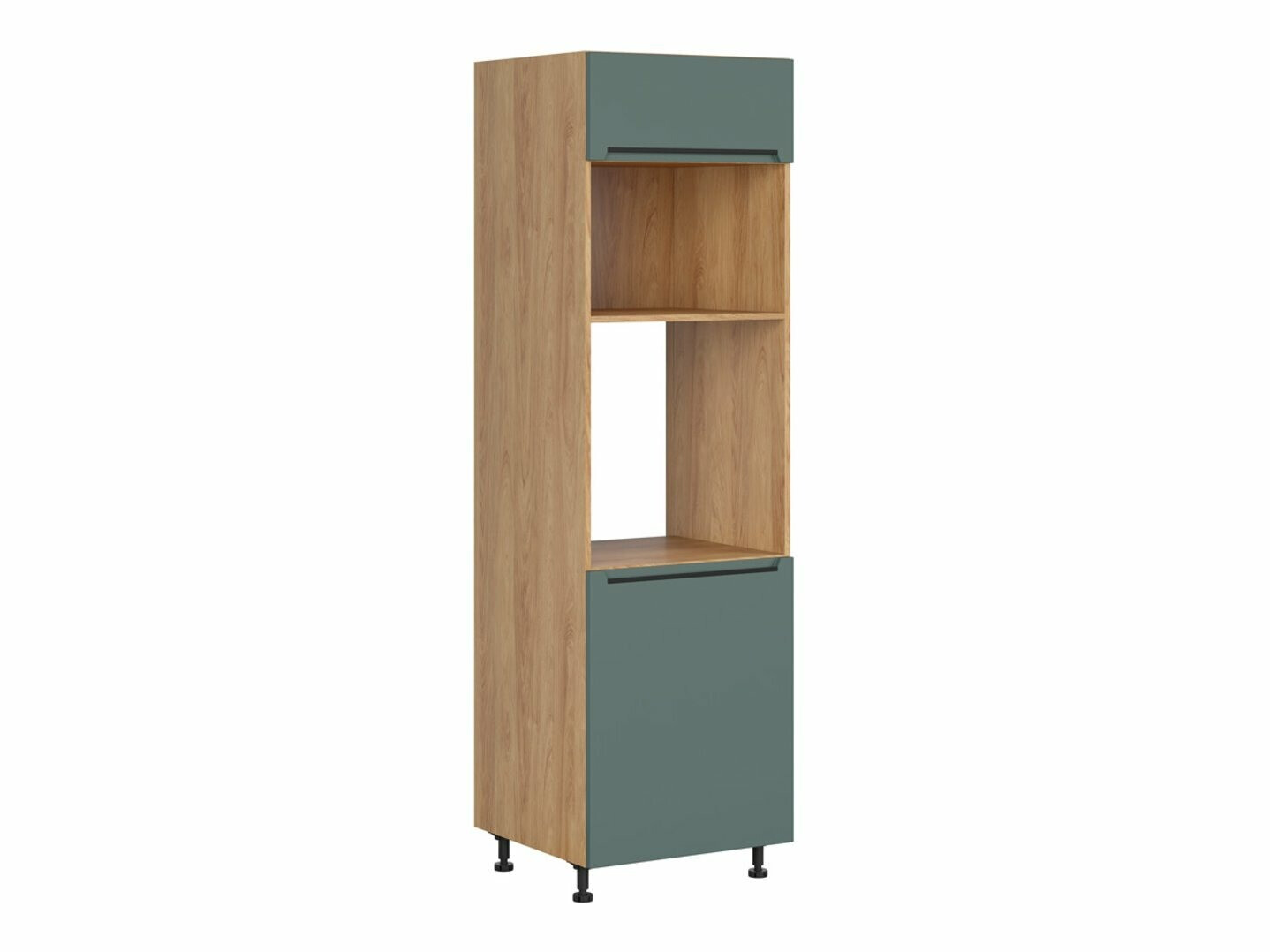 Modular cabinet for built-in appliances Riso Green 136