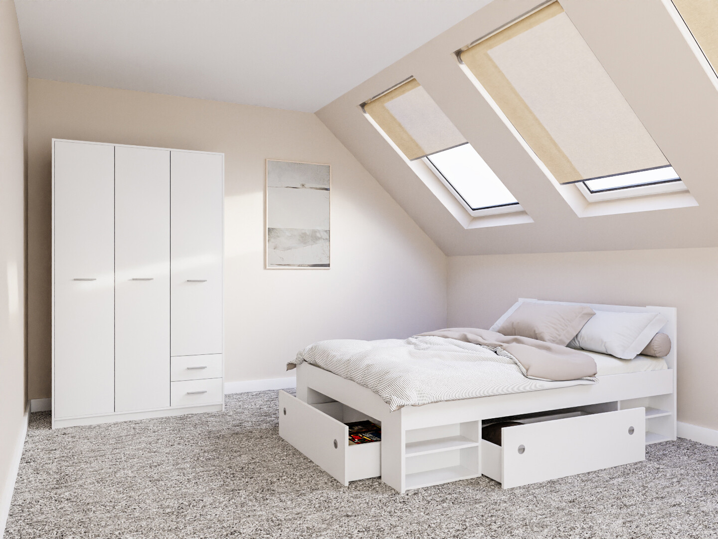 Bedroom set Novsore 158 (White)