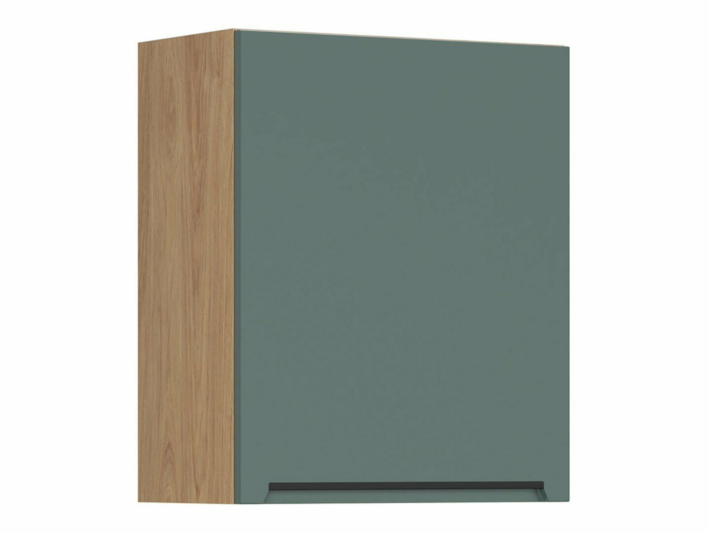 Modular wall cabinet with dish rack Riso Green 153
