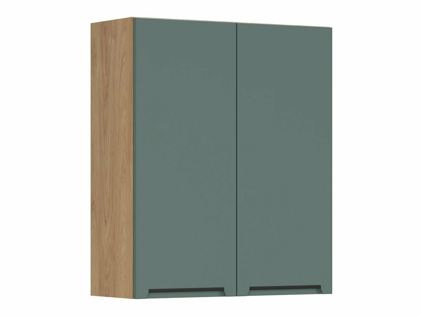 Modular wall cabinet with dish rack Riso Green 155