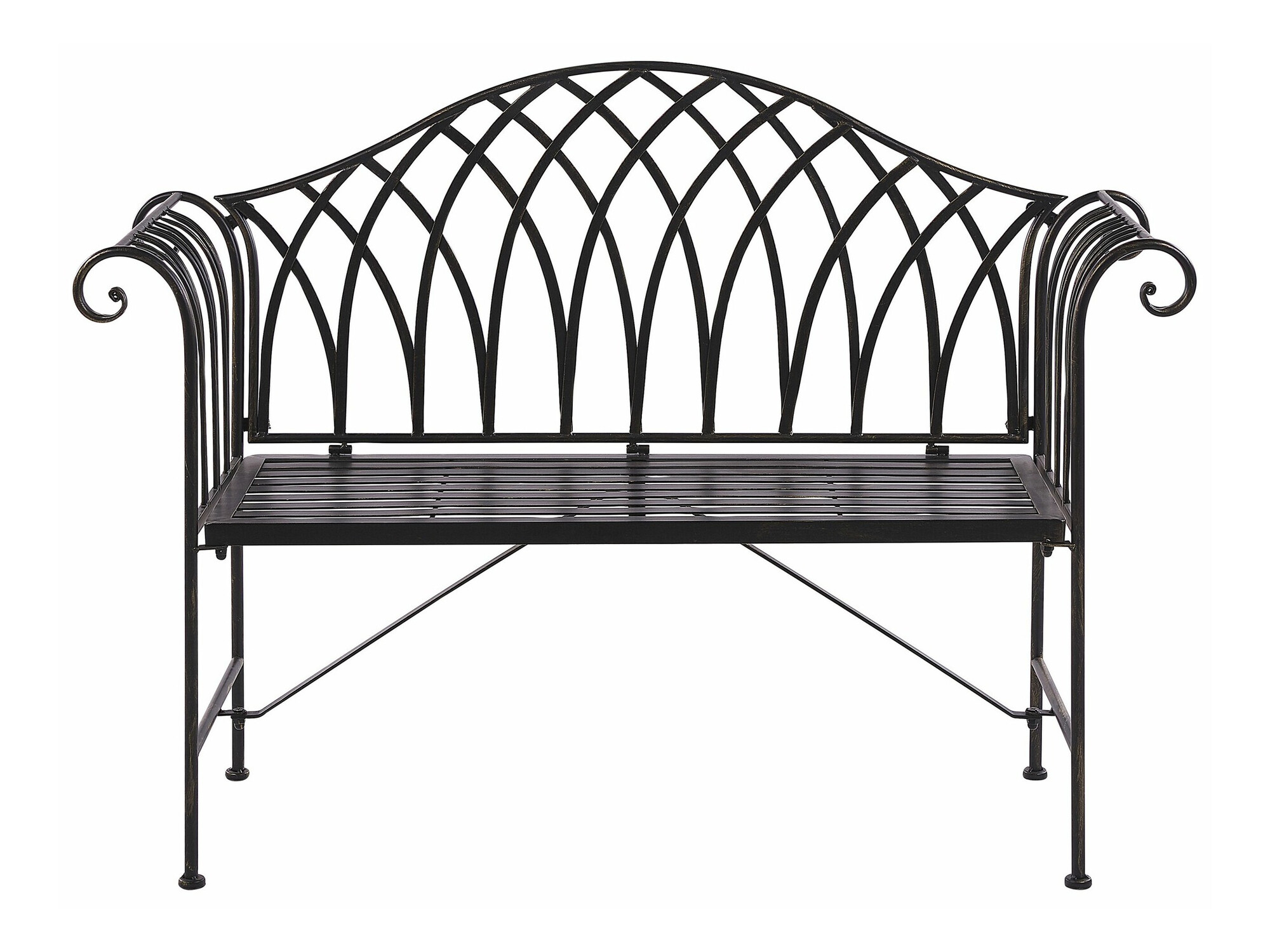 Outdoor bench Berwyn 2480 (Black)