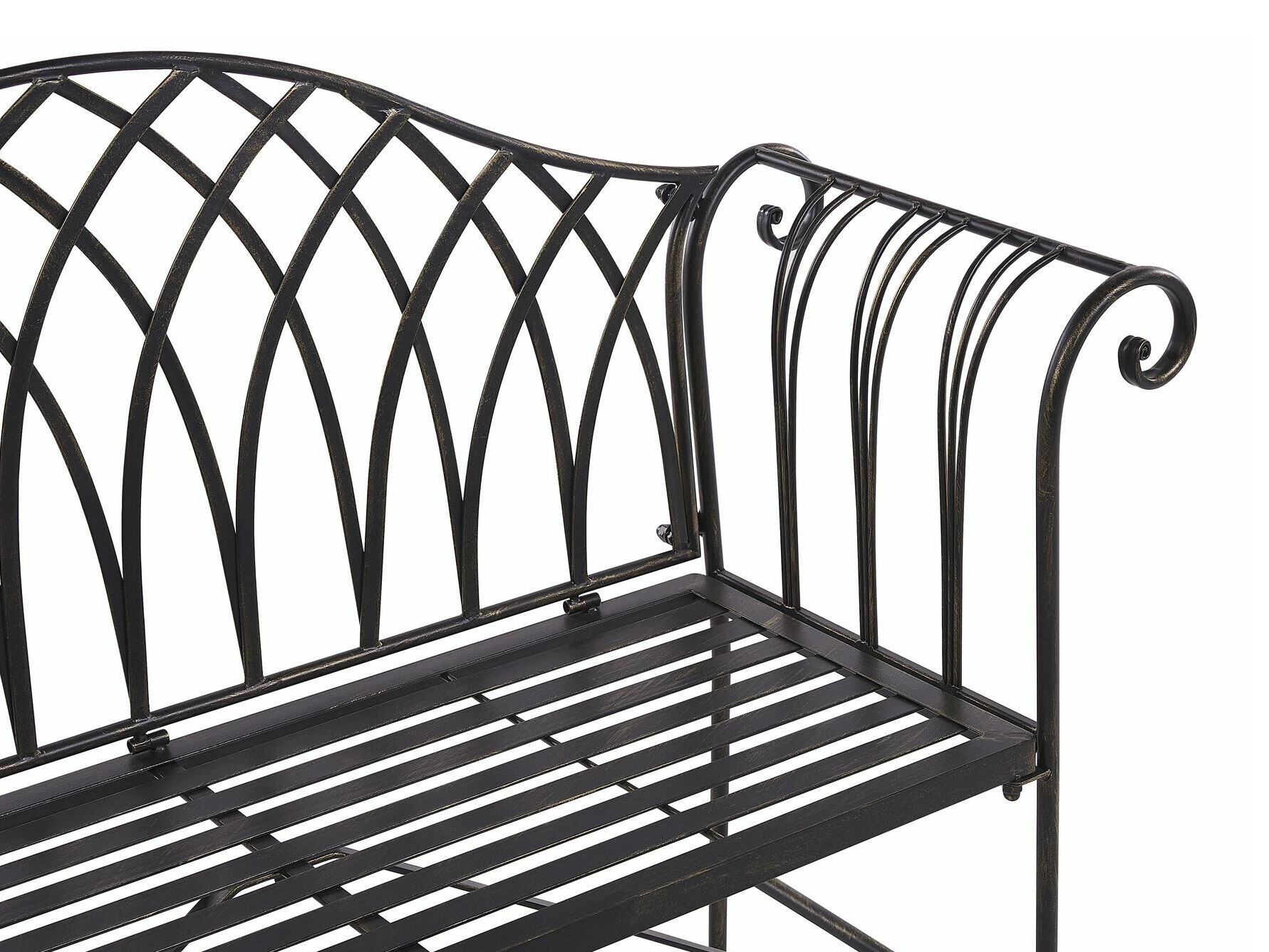 Outdoor bench Berwyn 2480 (Black)