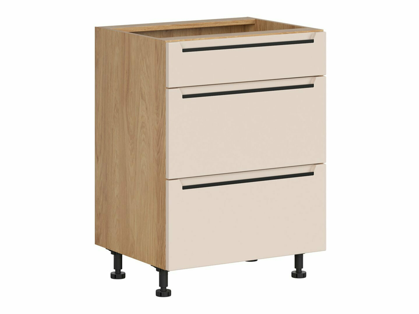 Πολυμορφικό ντουλάπι με συρτάρι Riso Beige 107