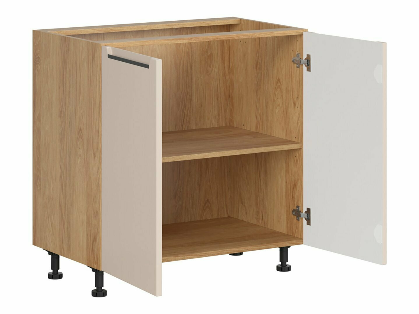 Modular cabinet with doors Riso Beige 120