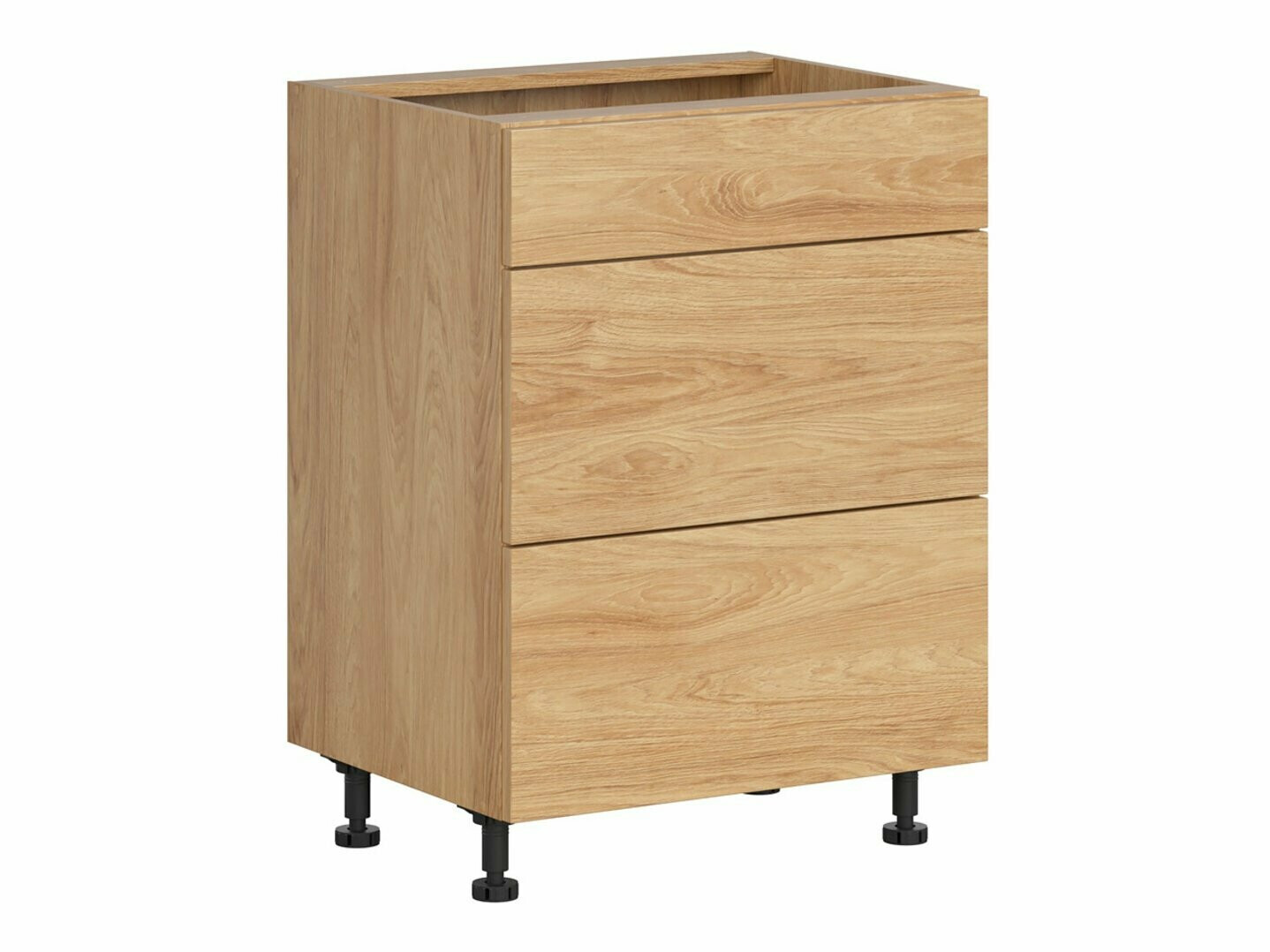 Πολυμορφικό ντουλάπι με συρτάρι Amper Oak 107