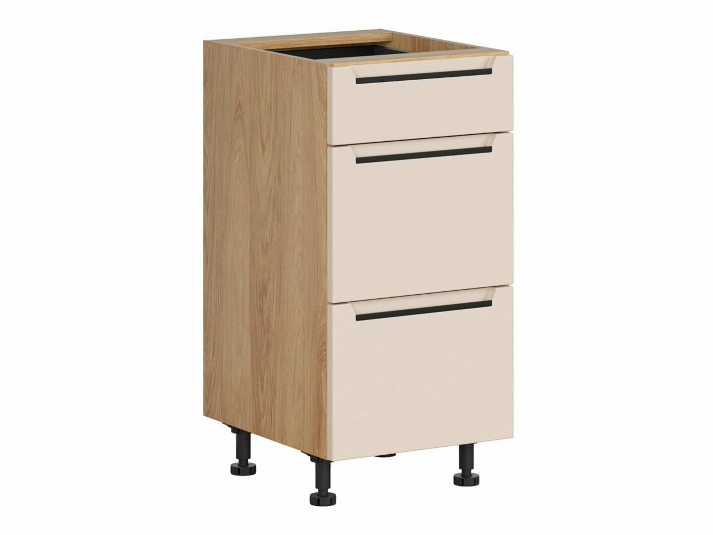 Πολυμορφικό ντουλάπι με συρτάρι Riso Beige 109