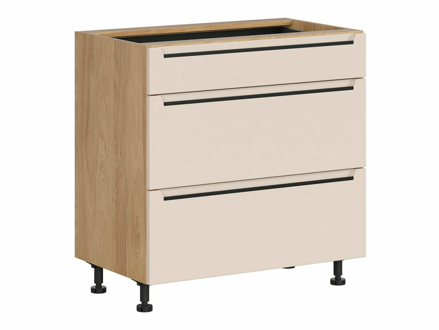 Πολυμορφικό ντουλάπι με συρτάρι Riso Beige 111