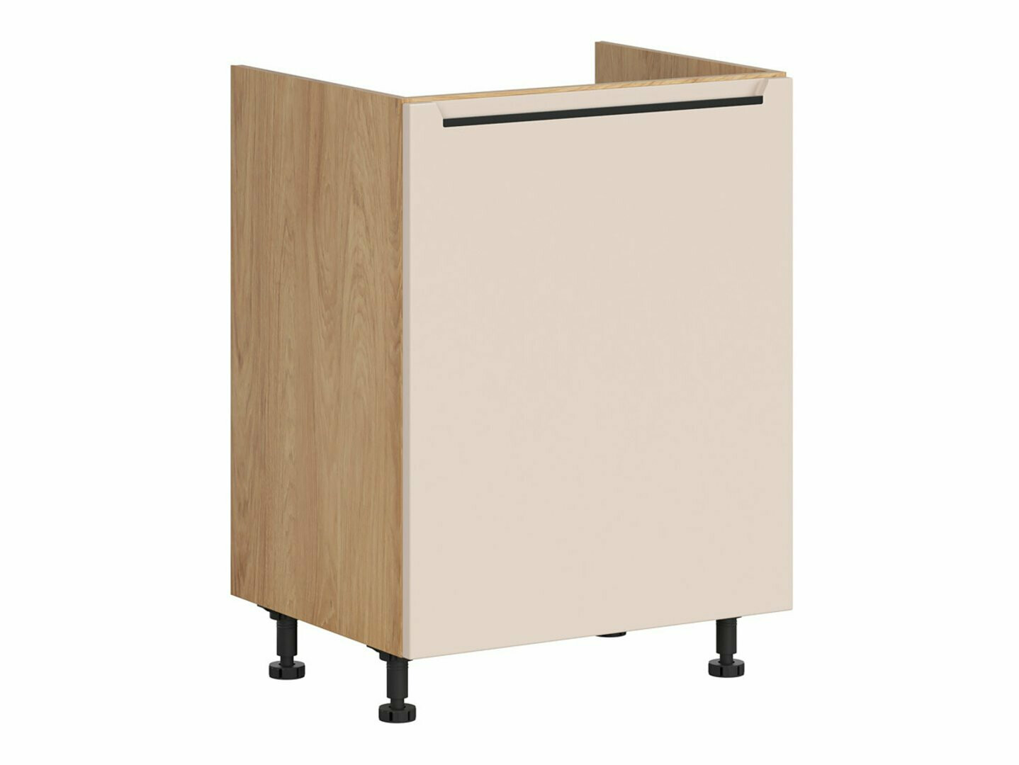 Πολυμορφικό ντουλάπι νεροχύτη με πόρτες Riso Beige 124