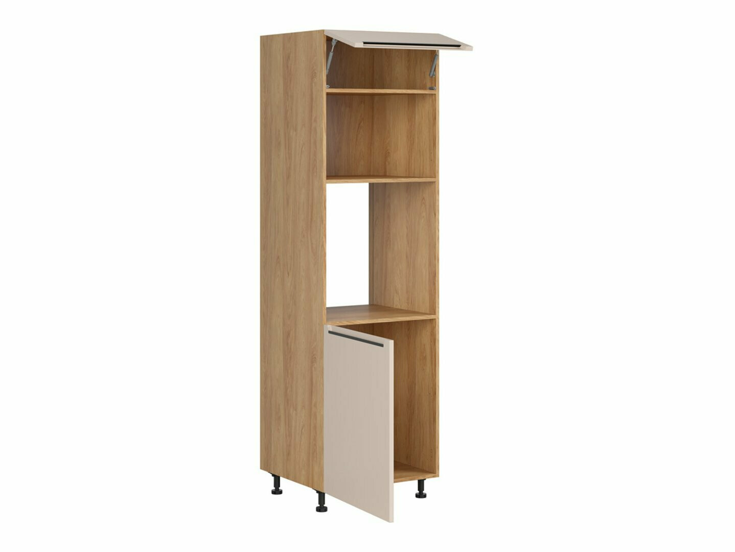 Modular cabinet for built-in appliances Riso Beige 136