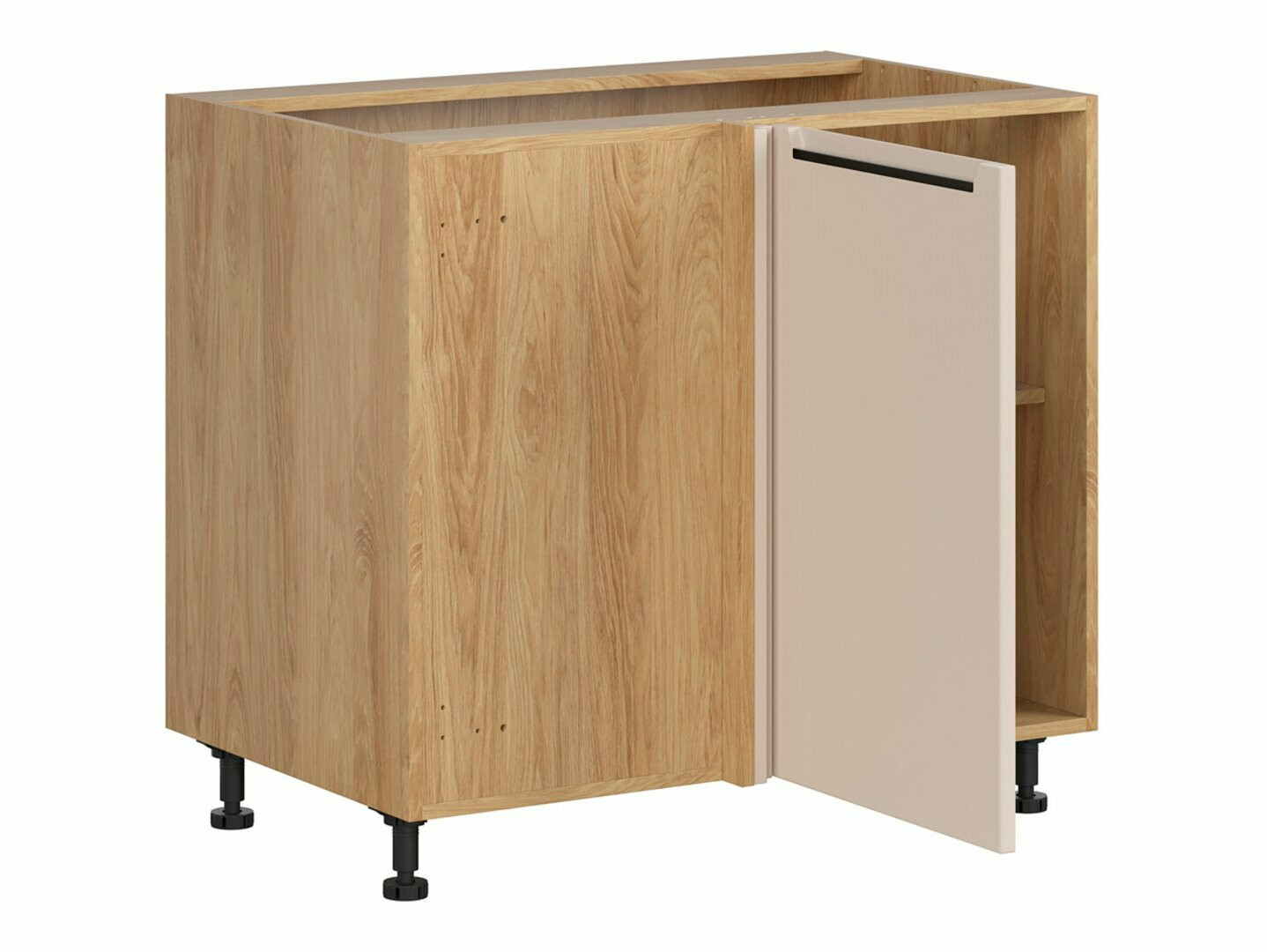 Modular corner cabinet Riso Beige 127