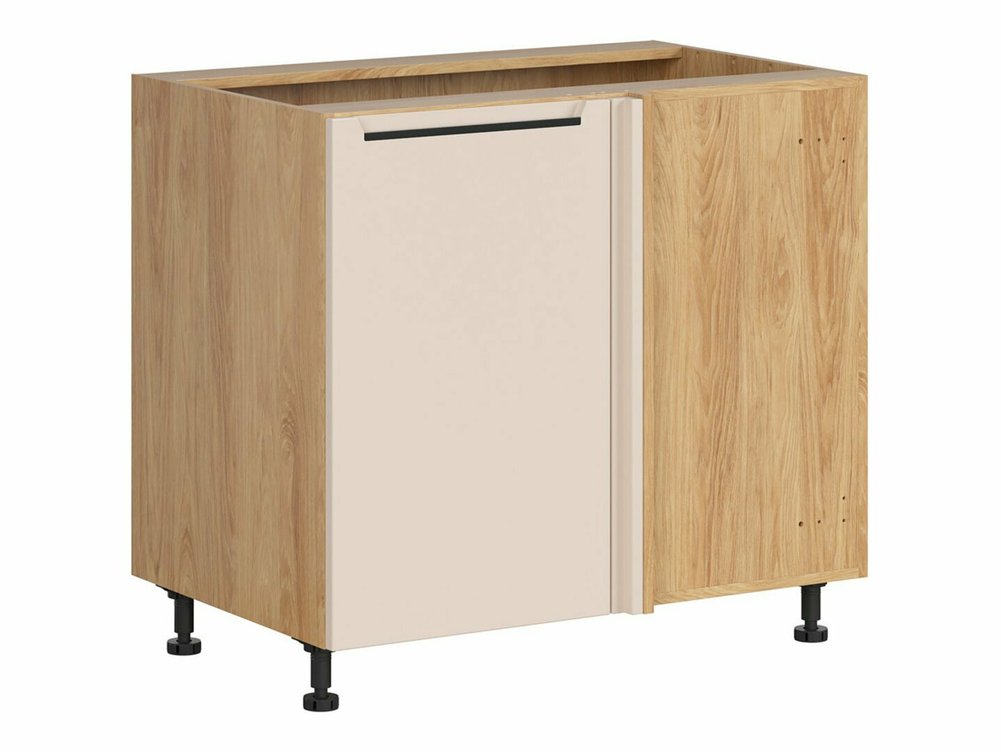 Modular corner cabinet Riso Beige 127