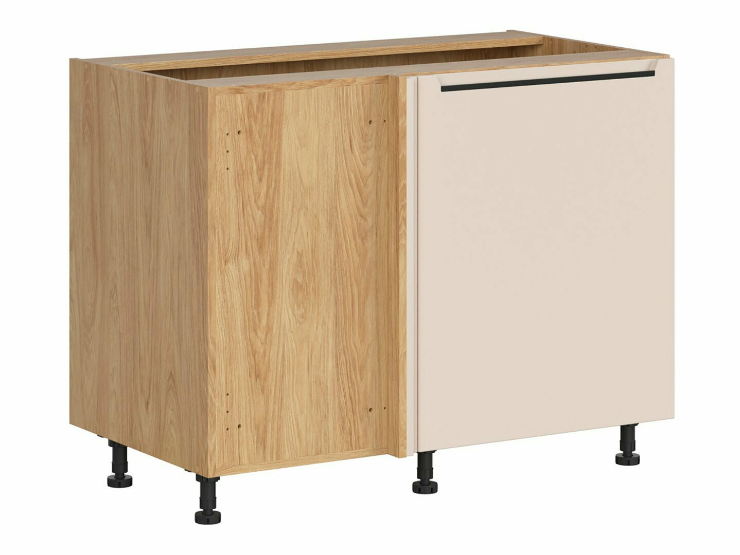Modular corner cabinet Riso Beige 129