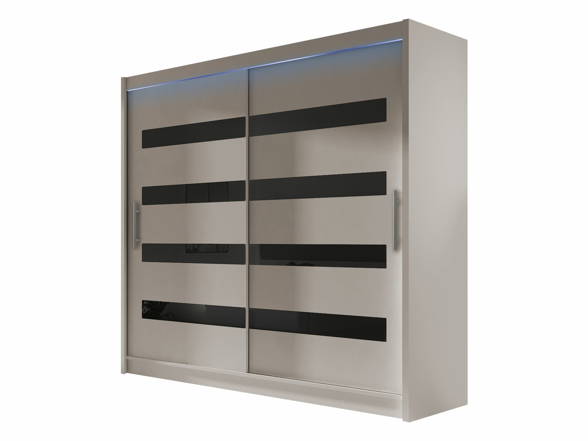 Ντουλάπα Closico Pallor XI (Κασμίρι + Μαύρο)