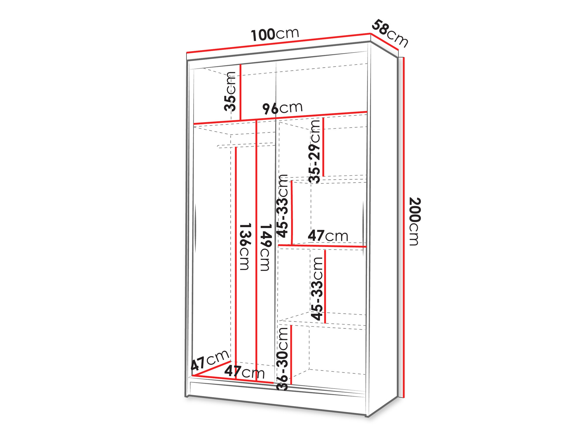 Ντουλάπα Closico Structor VII (Sonoma οξιά)