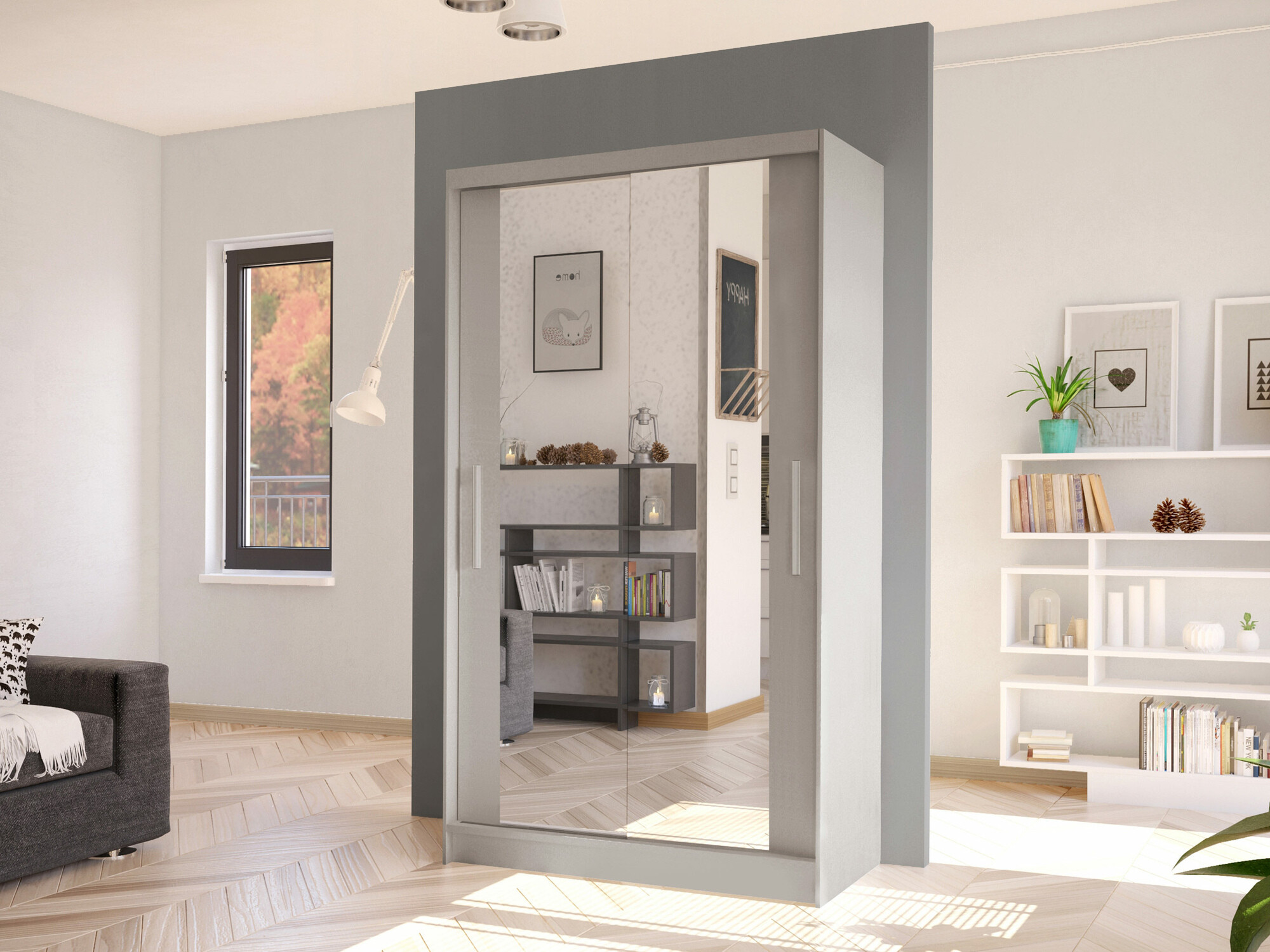 Wardrobe Closico Structor VII (Cashmere)
