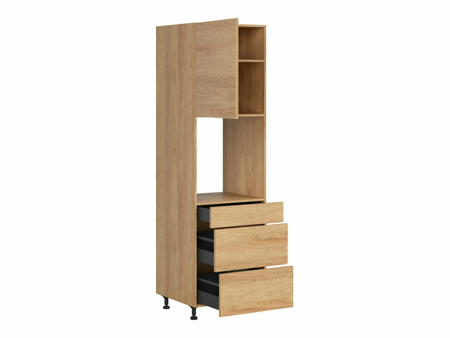 Modular cabinet for built-in appliances Amper Oak 133