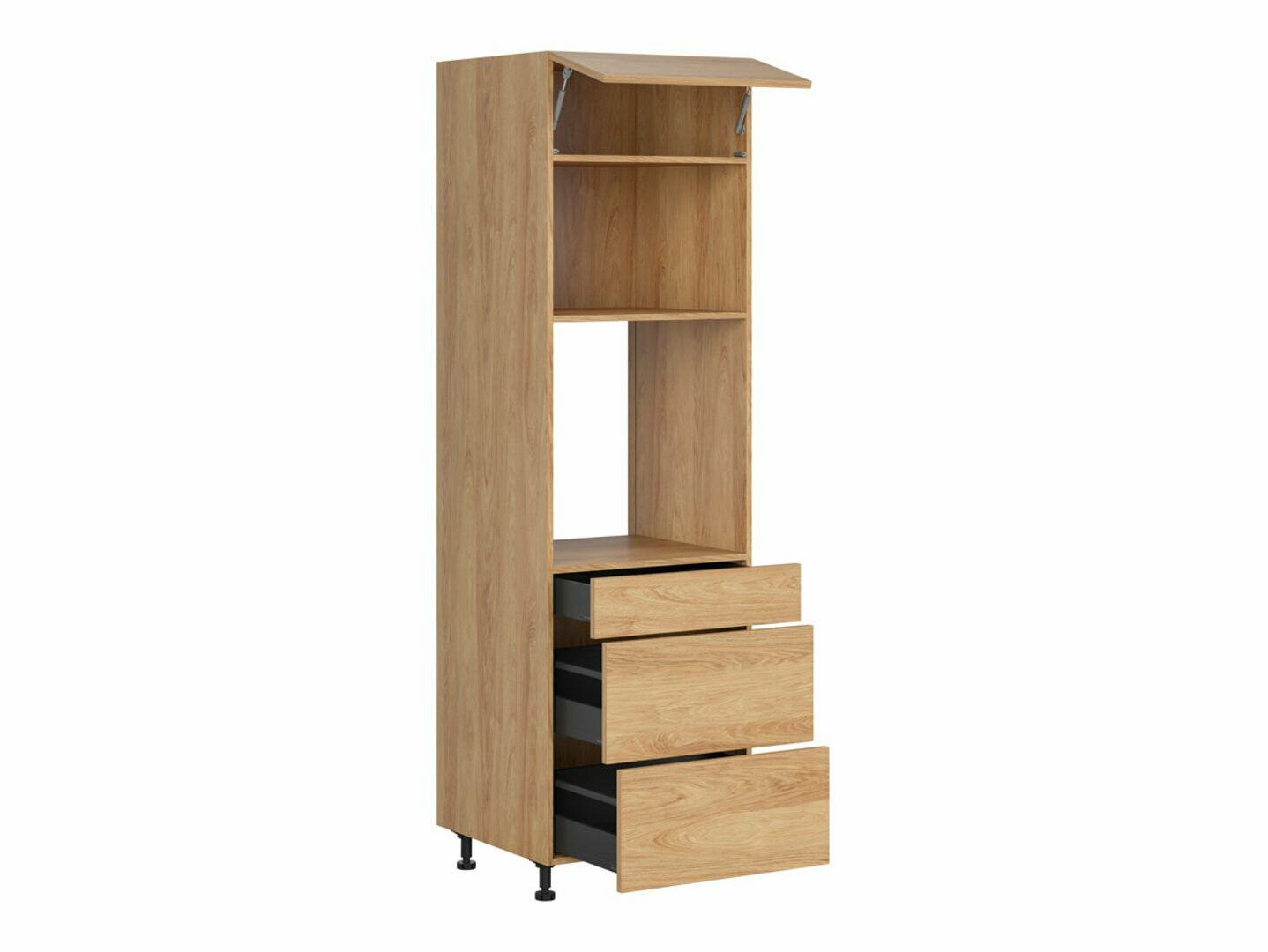 Modular cabinet for built-in appliances Amper Oak 134