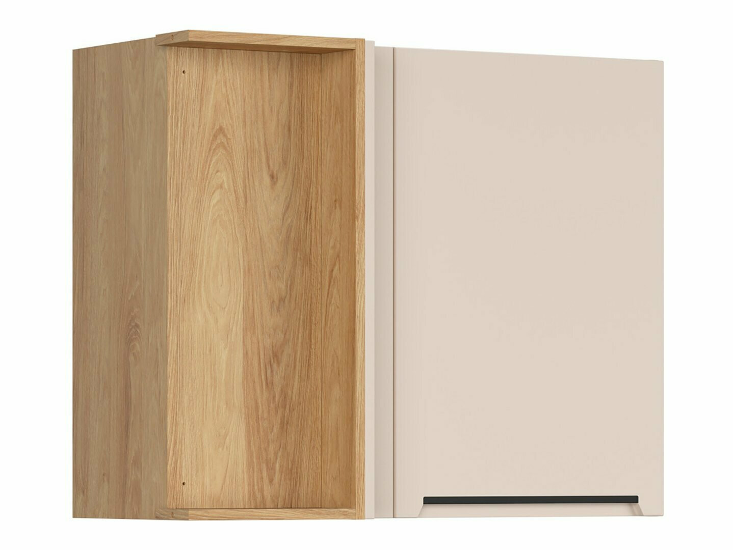Πολυμορφικό γωνιακό ντουλάπι τοίχου Riso Beige 158