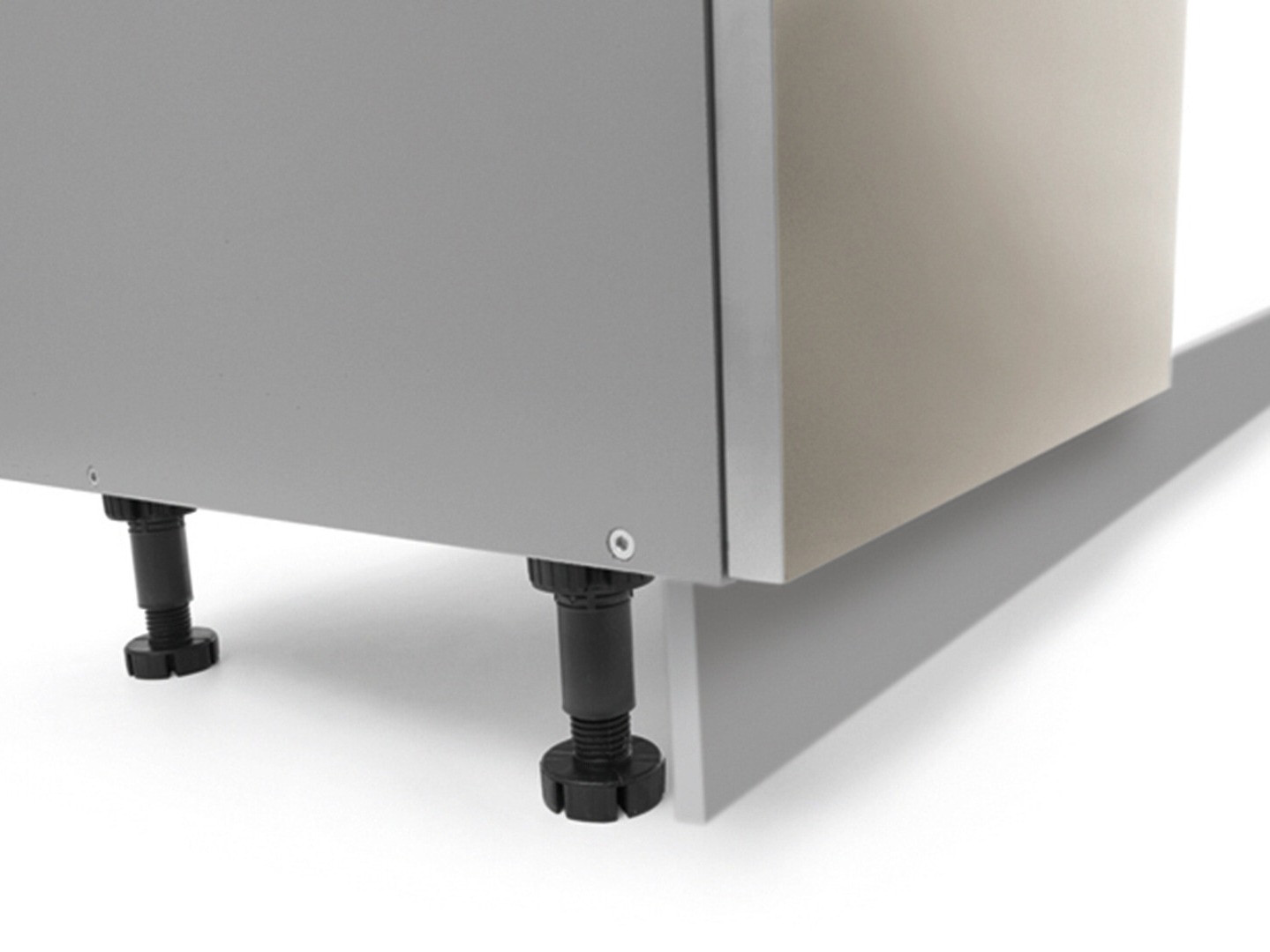 Modular cabinet with drawer and doors Top White 104