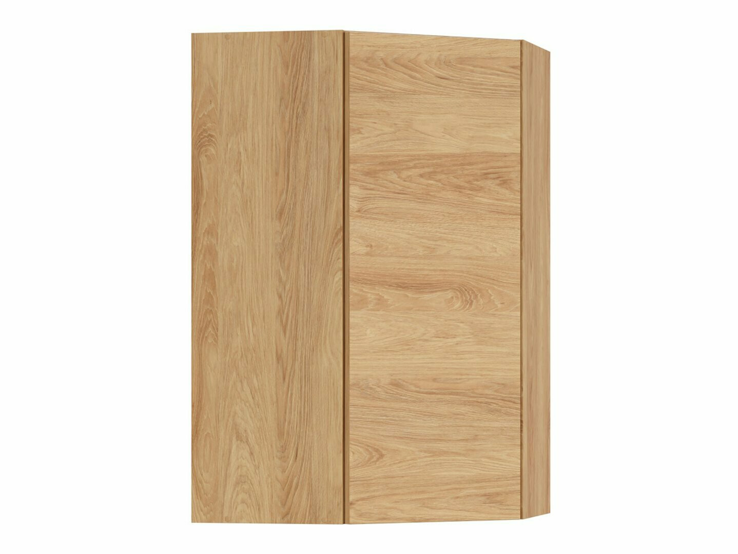 Modular wall-mounted corner cabinet Amper Oak 160