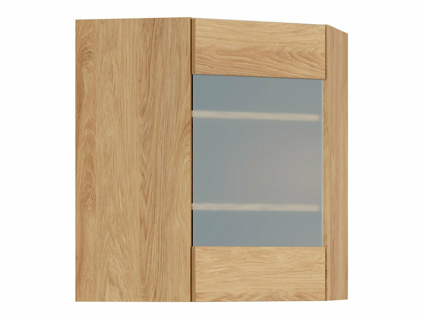 Πολυμορφικό γωνιακό ντουλάπι τοίχου Soli Cream 177