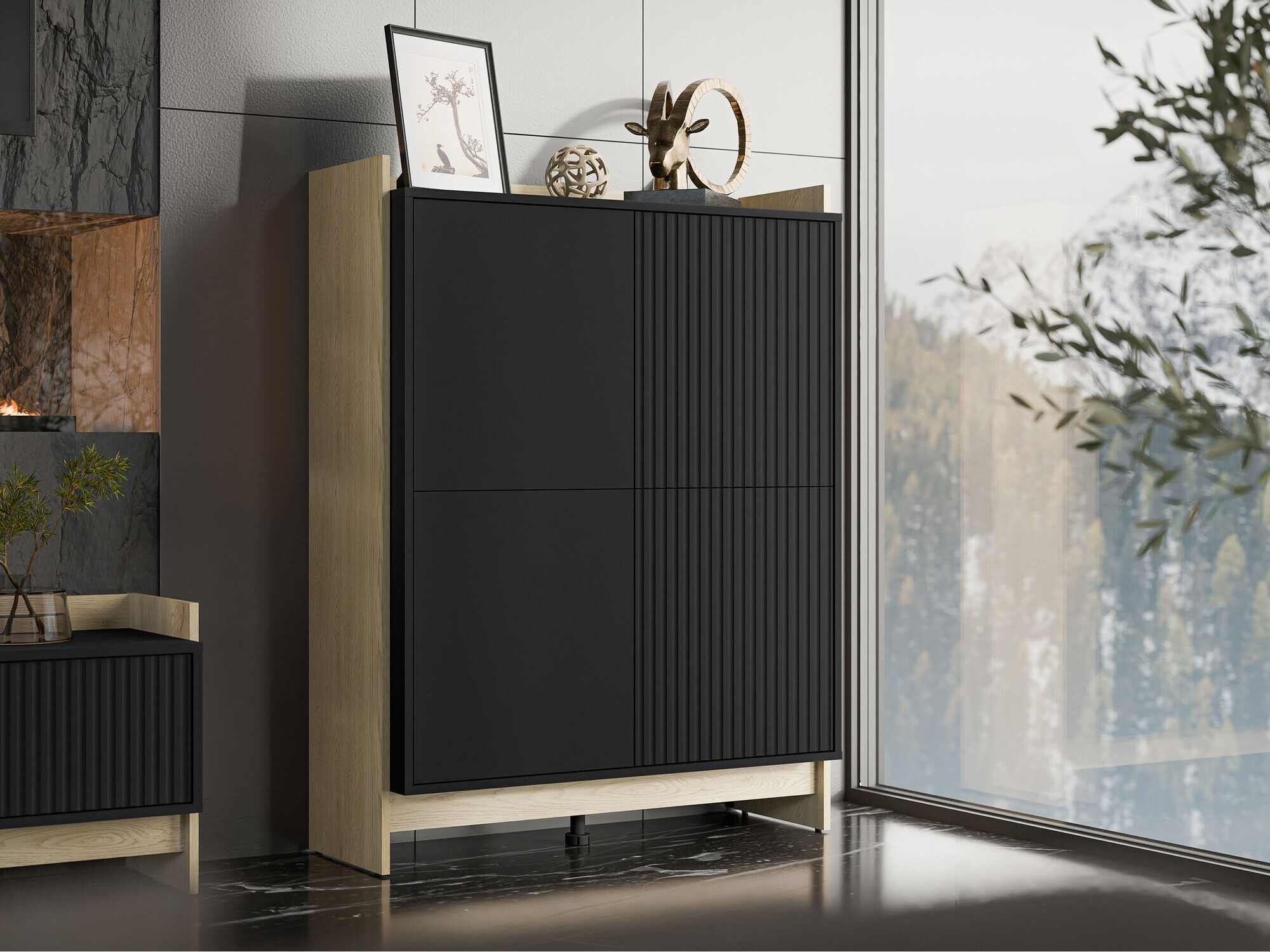 Μπουφέ Mavnoli 100