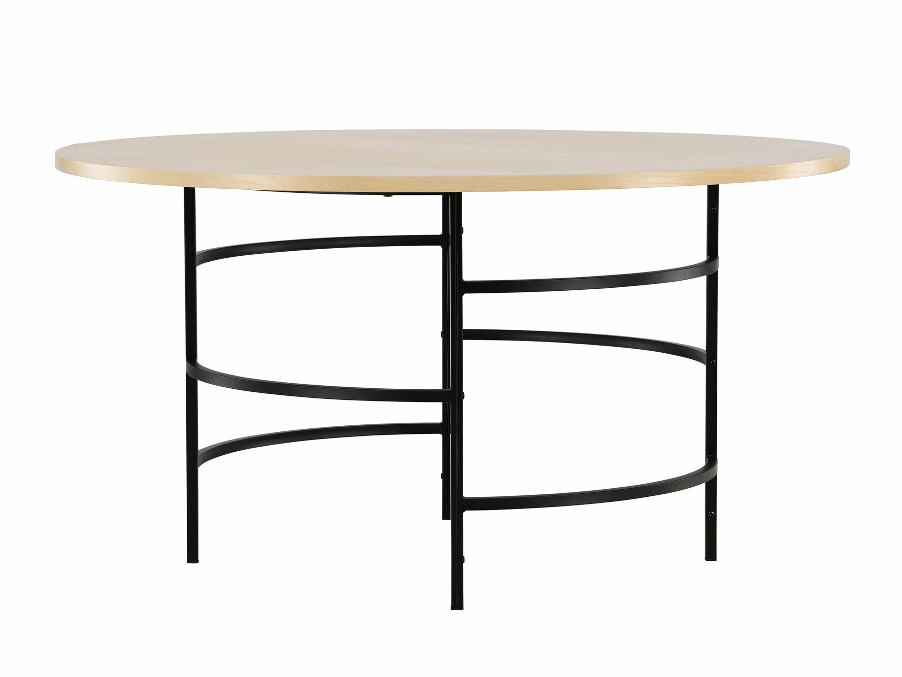 Table Dallas 4695 (Black + Light brown)