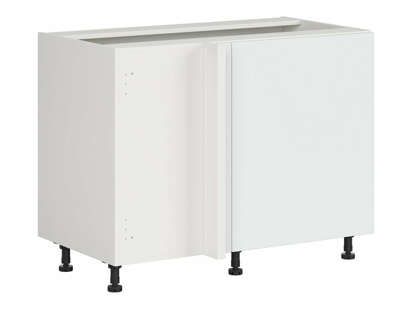Πολυμορφικό γωνιακό ντουλάπι Top White 129