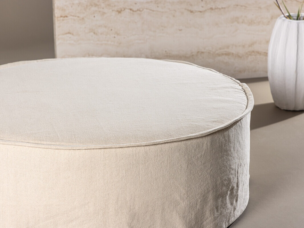 Ταμπουρέ Dallas 5006 (Μπεζ)