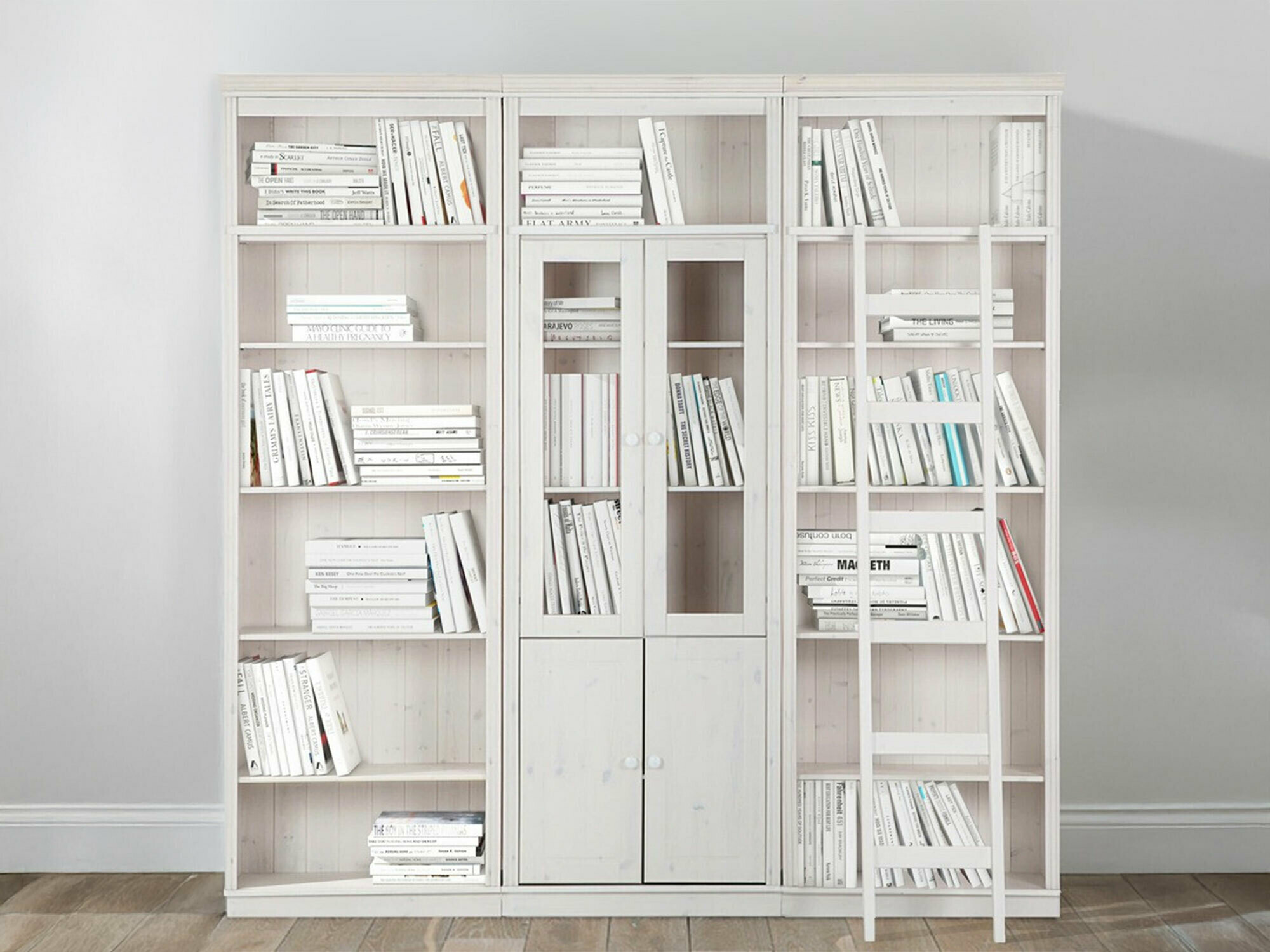 Συλλογή ραφιών Saltoro 126 (Άσπρο)