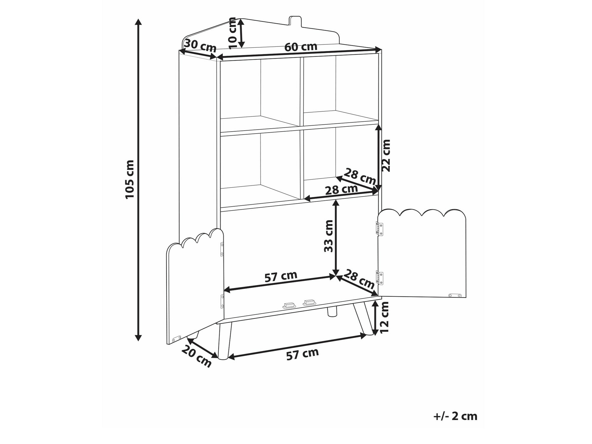 Μπουφέ Berwyn 2496