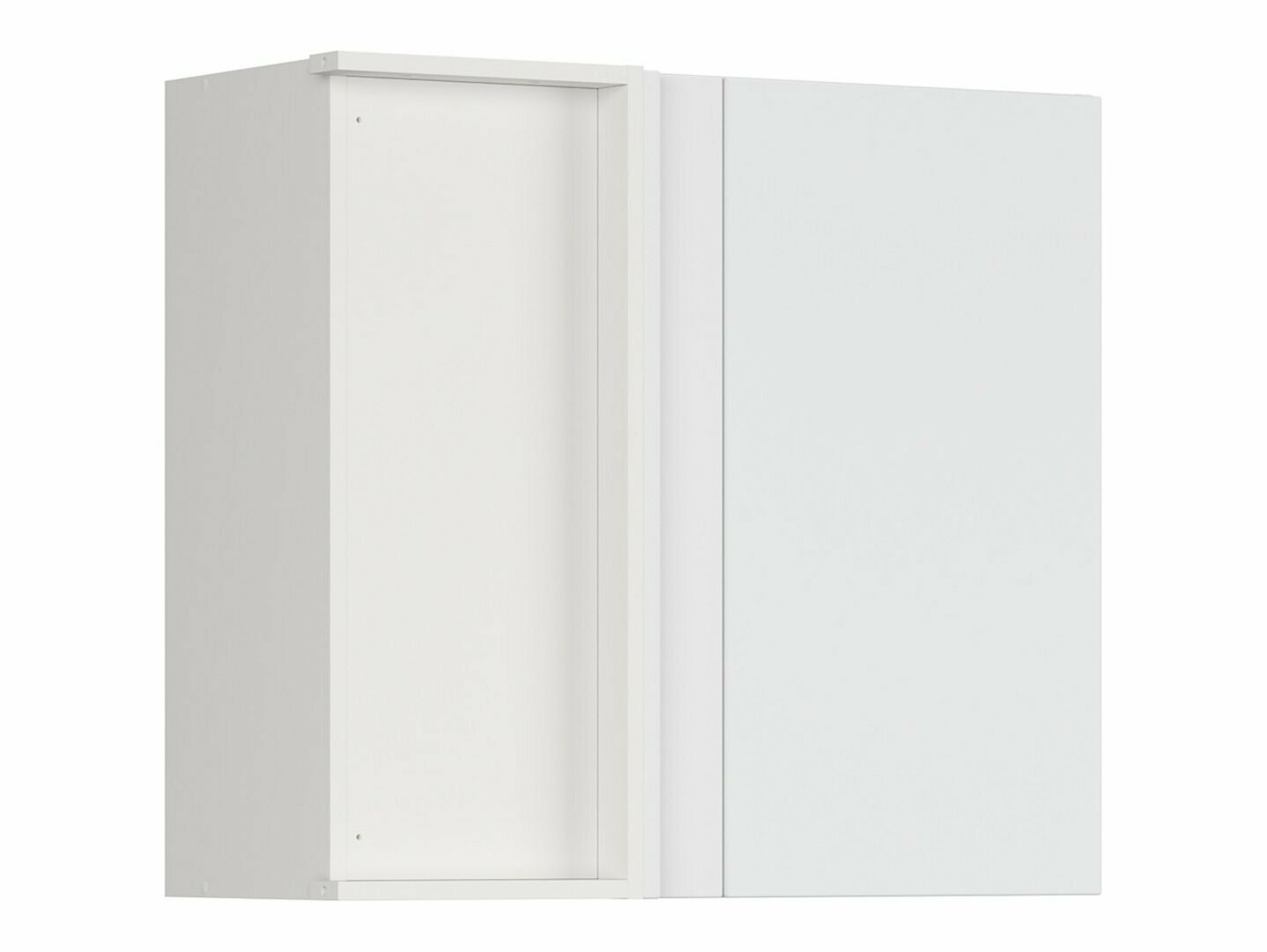 Πολυμορφικό γωνιακό ντουλάπι τοίχου Top White 155