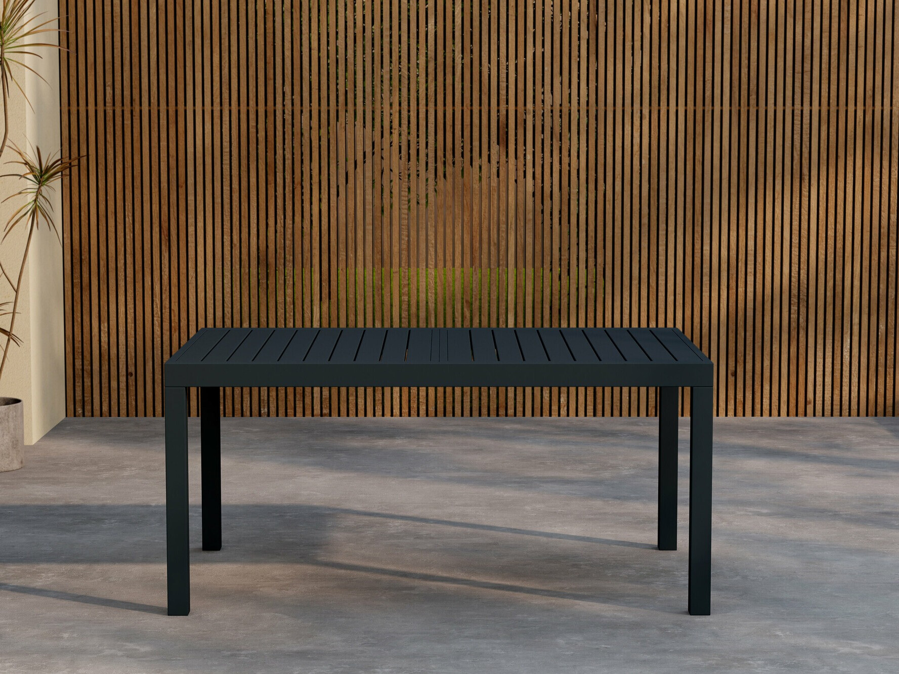 Outdoor table Dallas 4716 (Black)