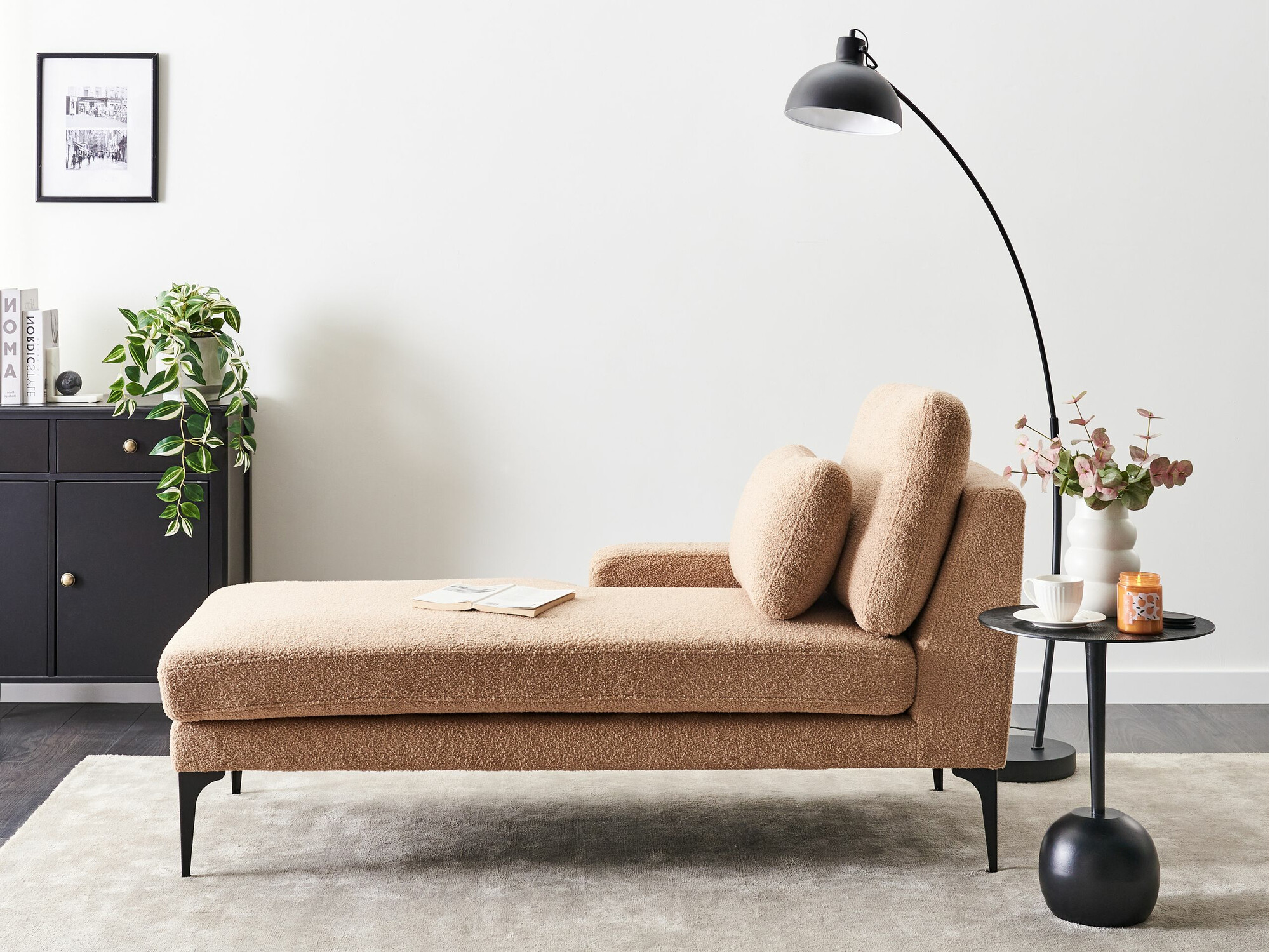 Chaise longue Berwyn 2518 (Light brown)