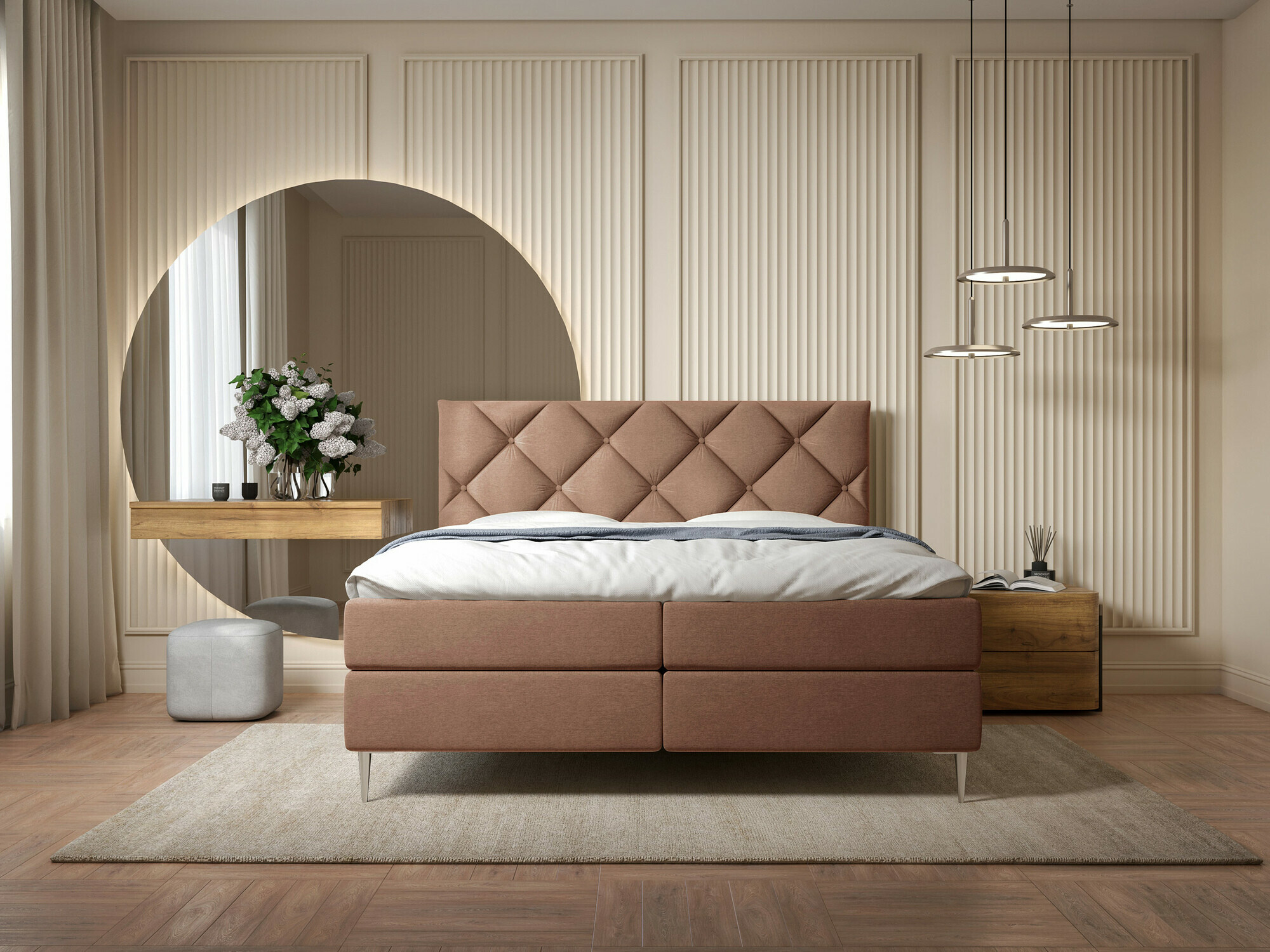 Continental bed ComfiDream Myrel (Verita 52)