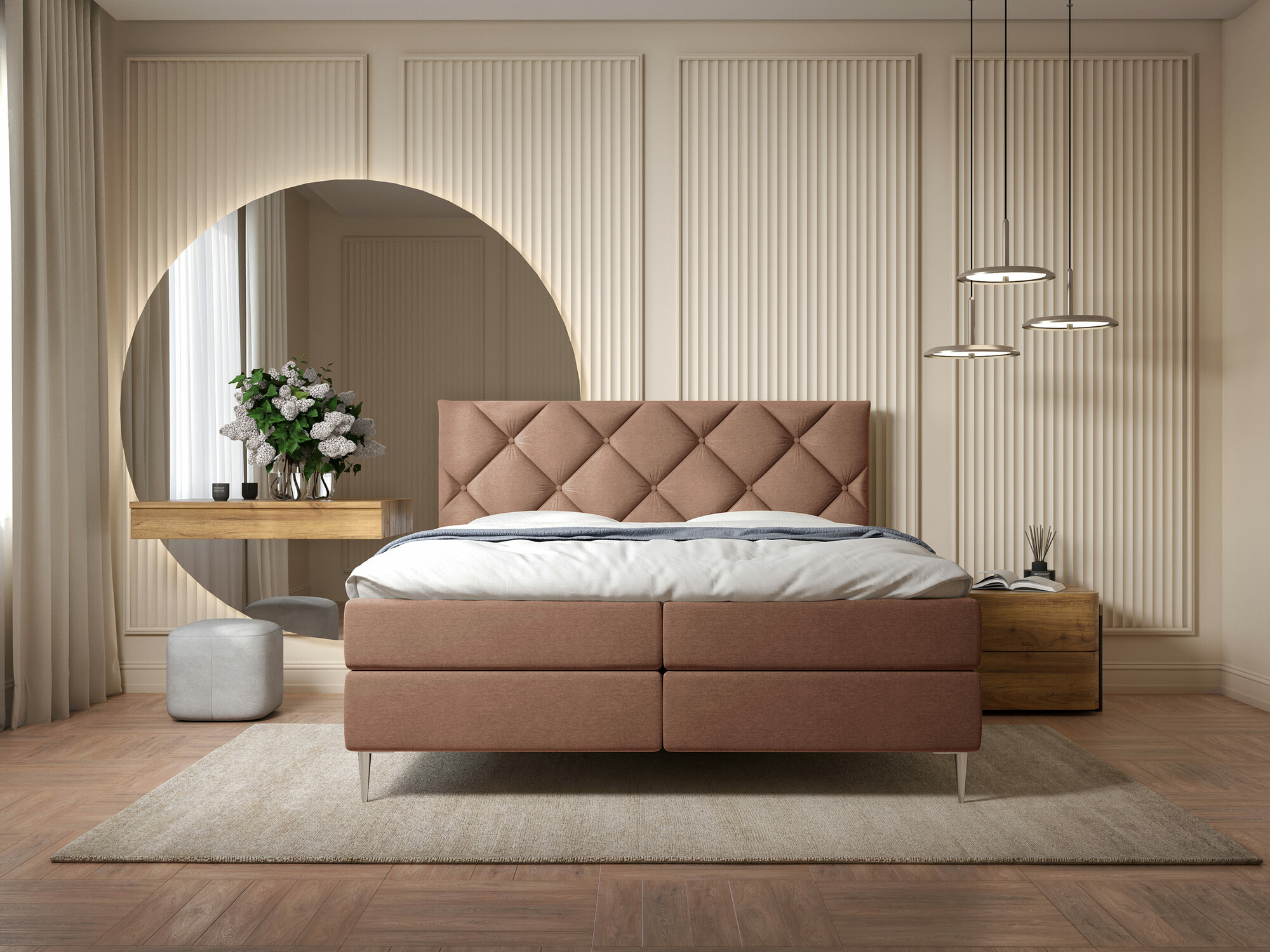 Continental bed ComfiDream Myrel (Verita 52)