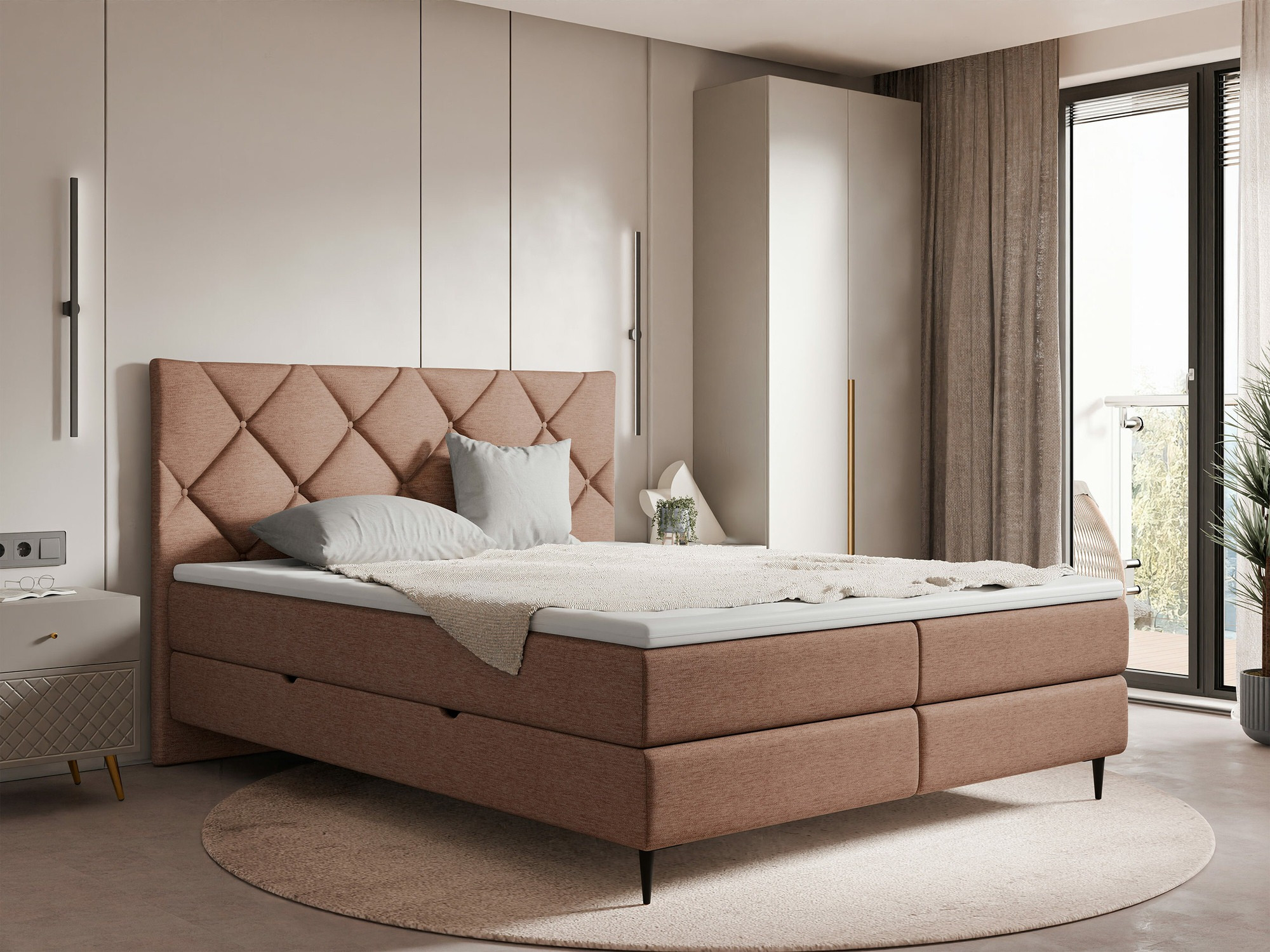 Continental bed ComfiDream Myrel (Verita 52)
