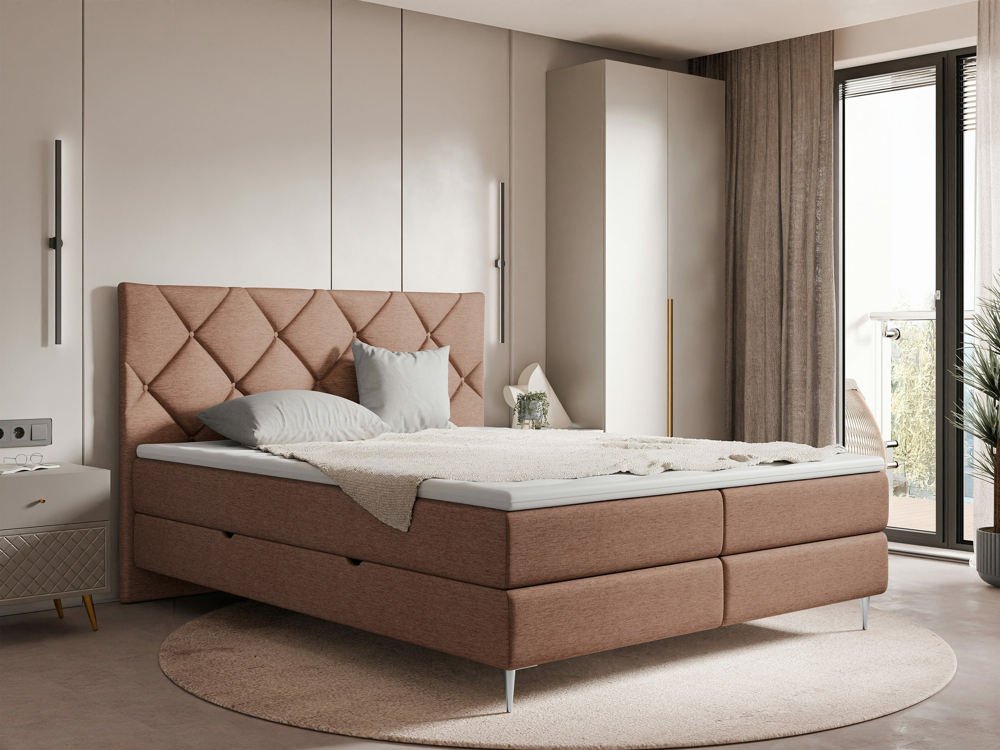 Continental bed ComfiDream Myrel (Verita 52)