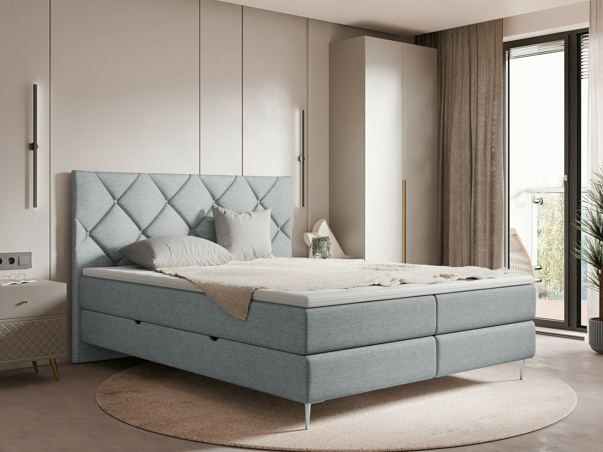 Continental bed ComfiDream Myrel (Verita 85)