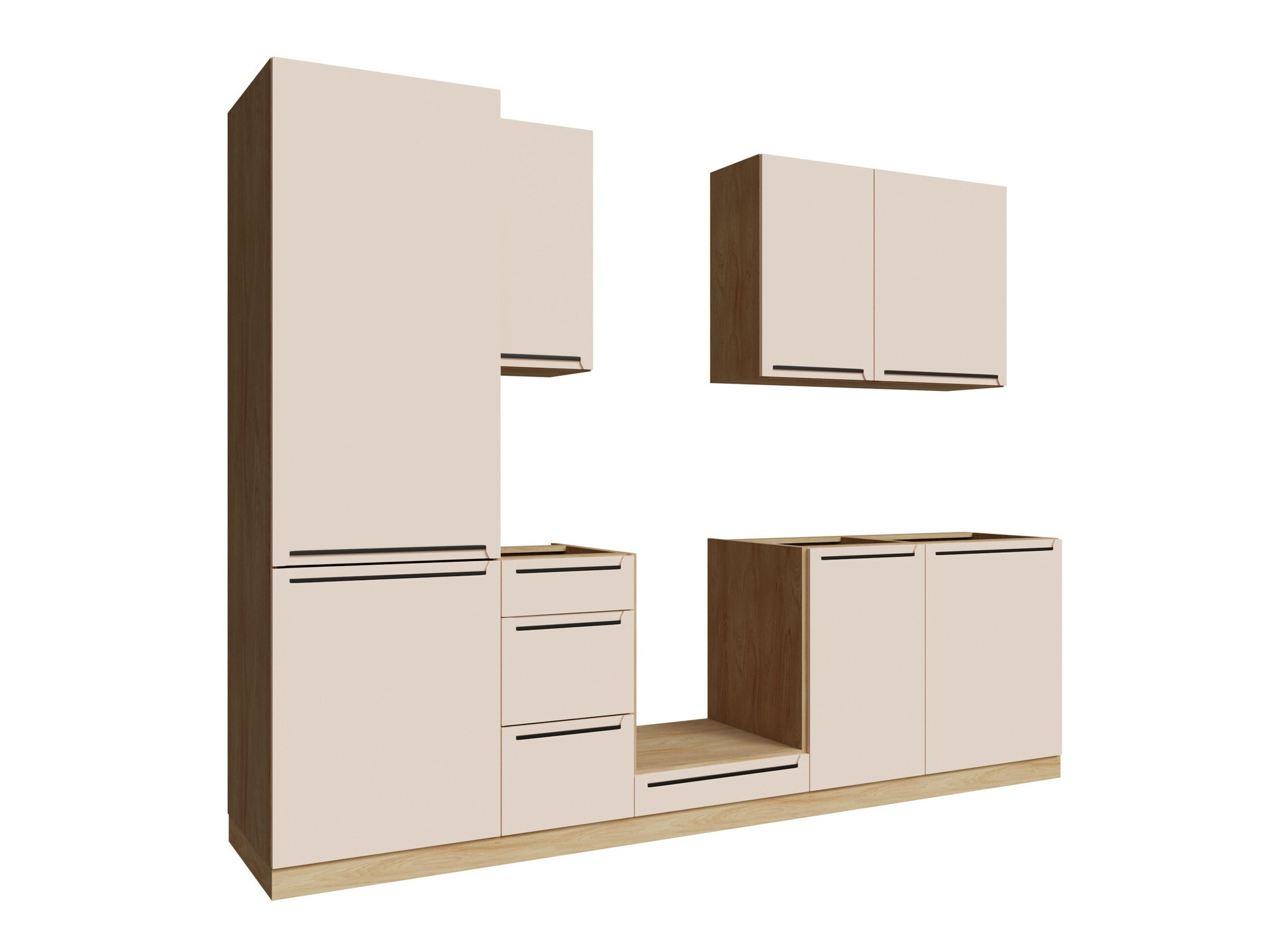 Modular kitchen set Riso Beige 169