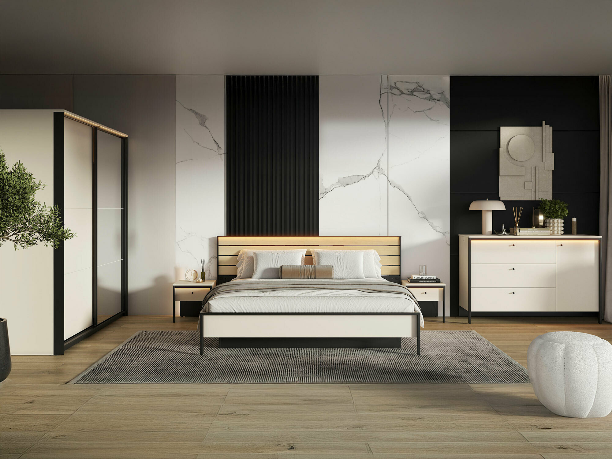 Σετ υπνοδωματίου Virmoro 106