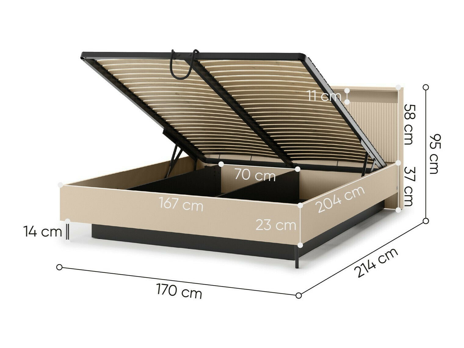 Σετ υπνοδωματίου Lorfera 110