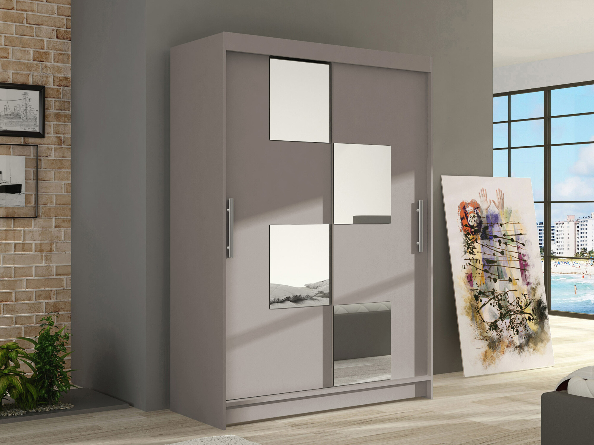 Wardrobe Closico Pacron III (Cashmere)