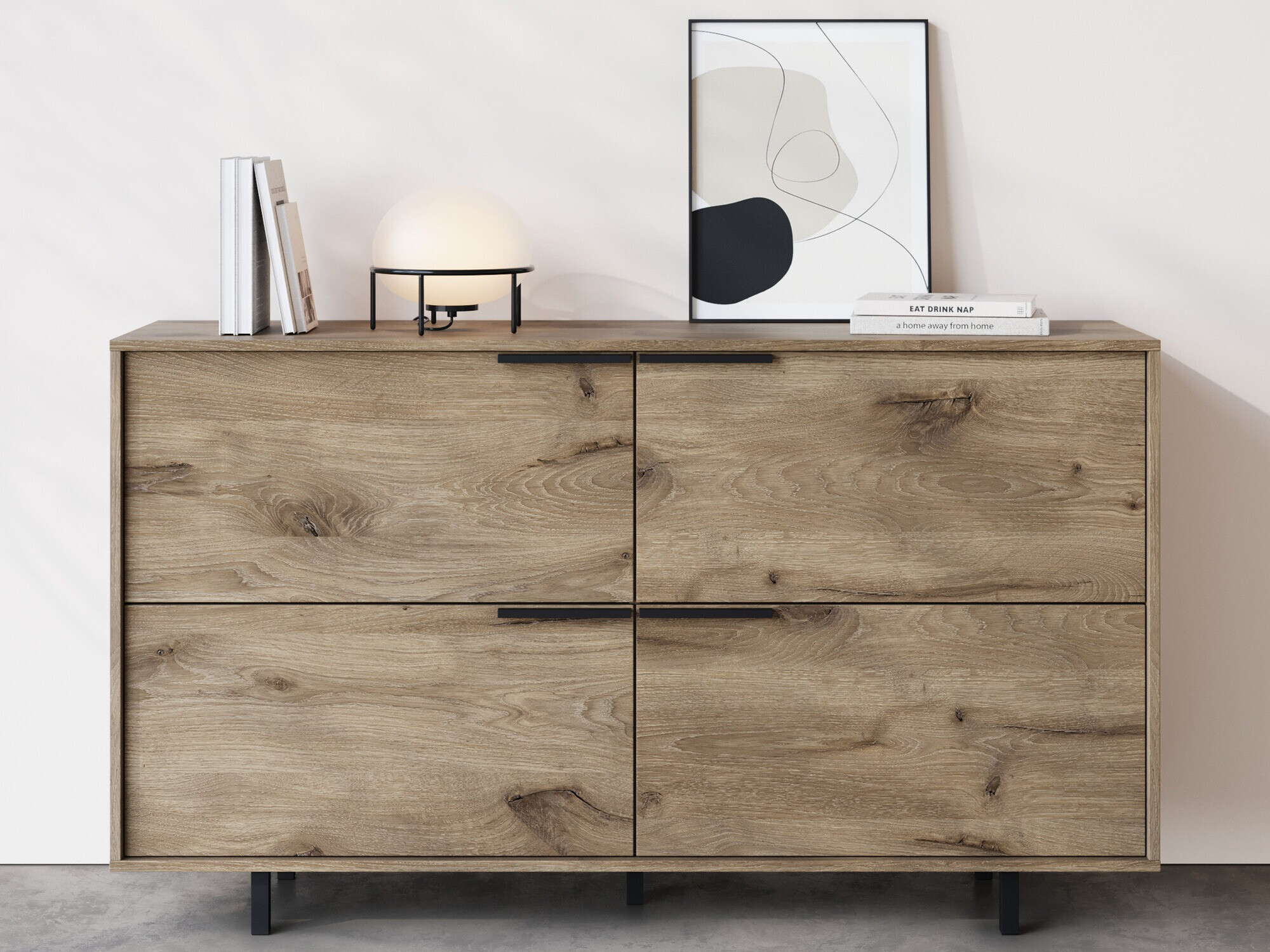 Μπουφέ Denton 1442 (Δρυς)