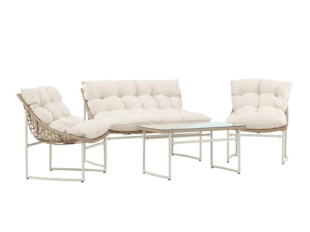 Outdoor furniture set Dallas 4732 (Beige)