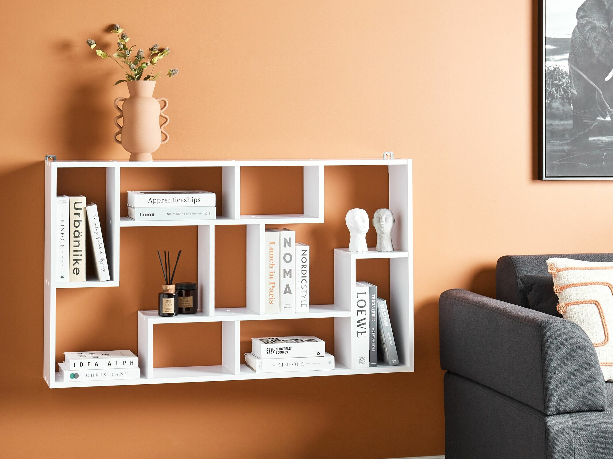 Βιβλιοθήκη Berwyn 2535 (Άσπρο)