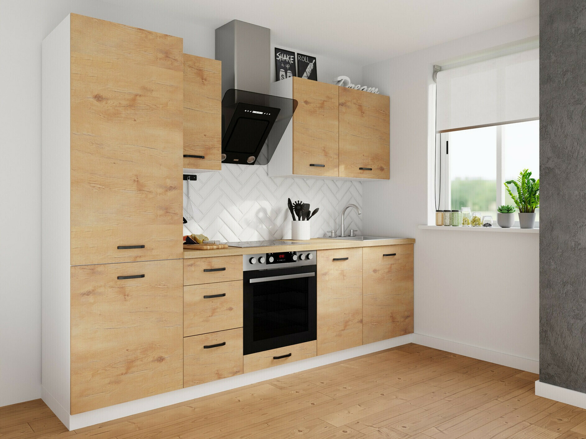 Modular cabinet with doors Amper Lancelot 120