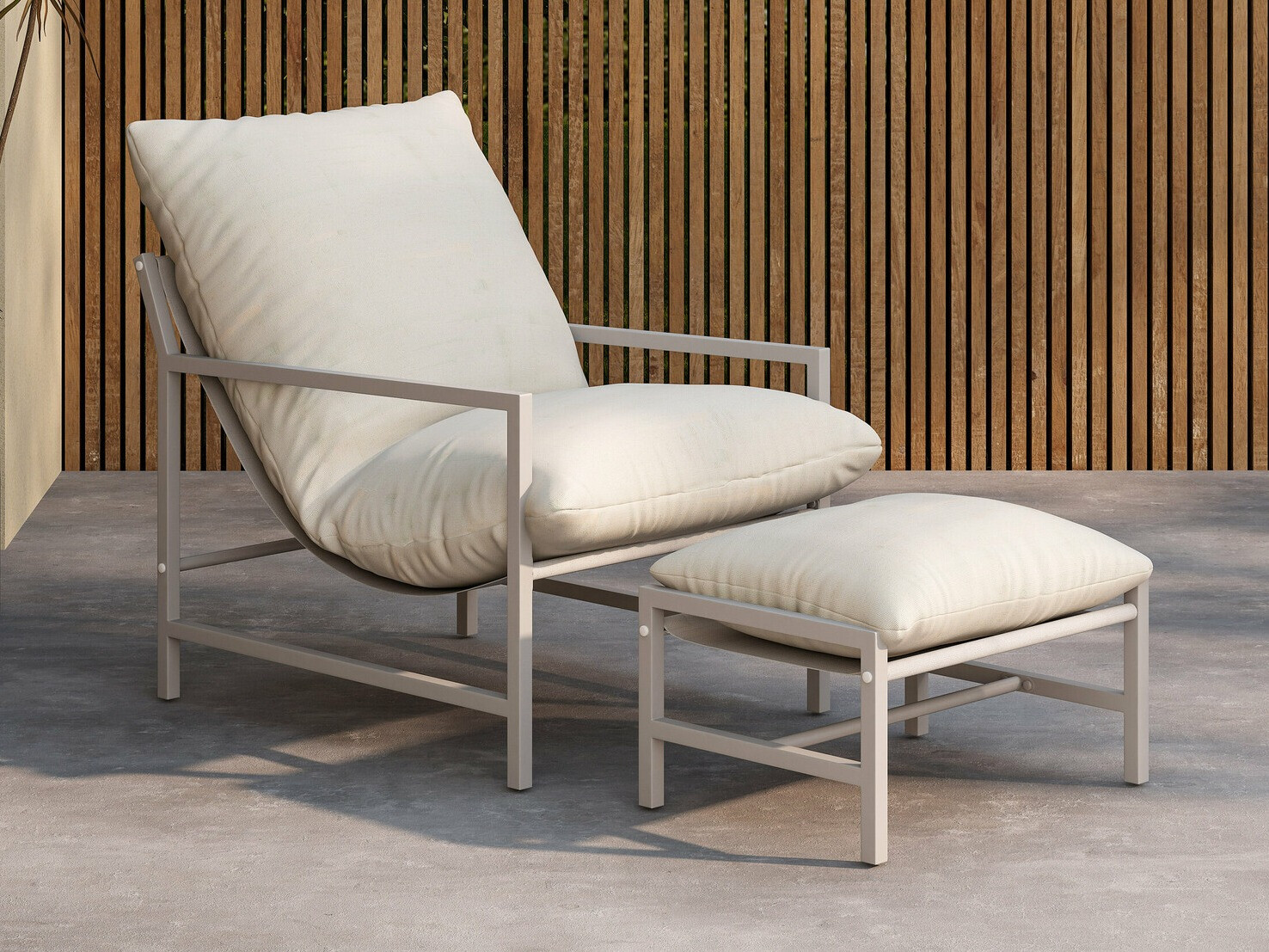 Σετ επίπλων εξωτερικού χώρου Dallas 4739 (Μπεζ)